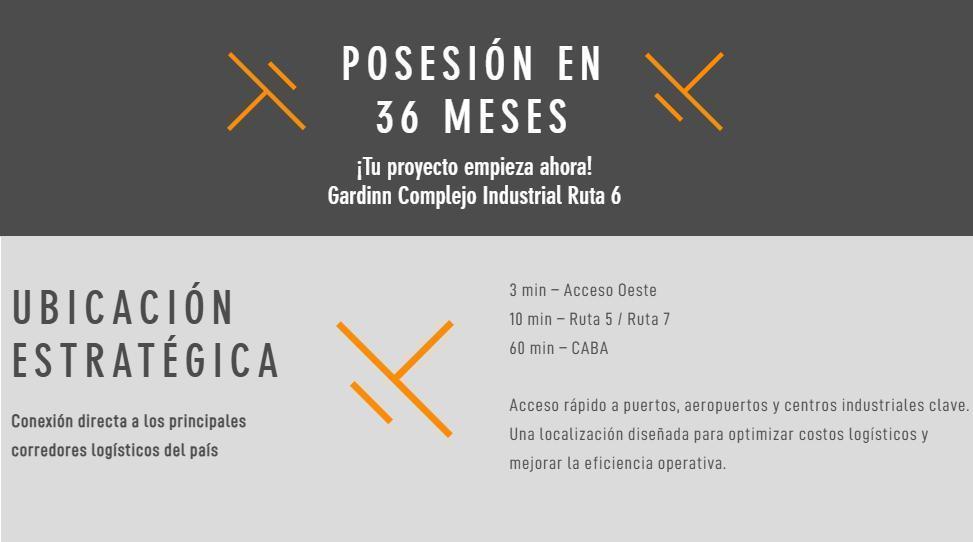 Foto de Terreno de 3150 m2 en venta - Complejo Industrial Ruta 6 - Lujan, imagen 5