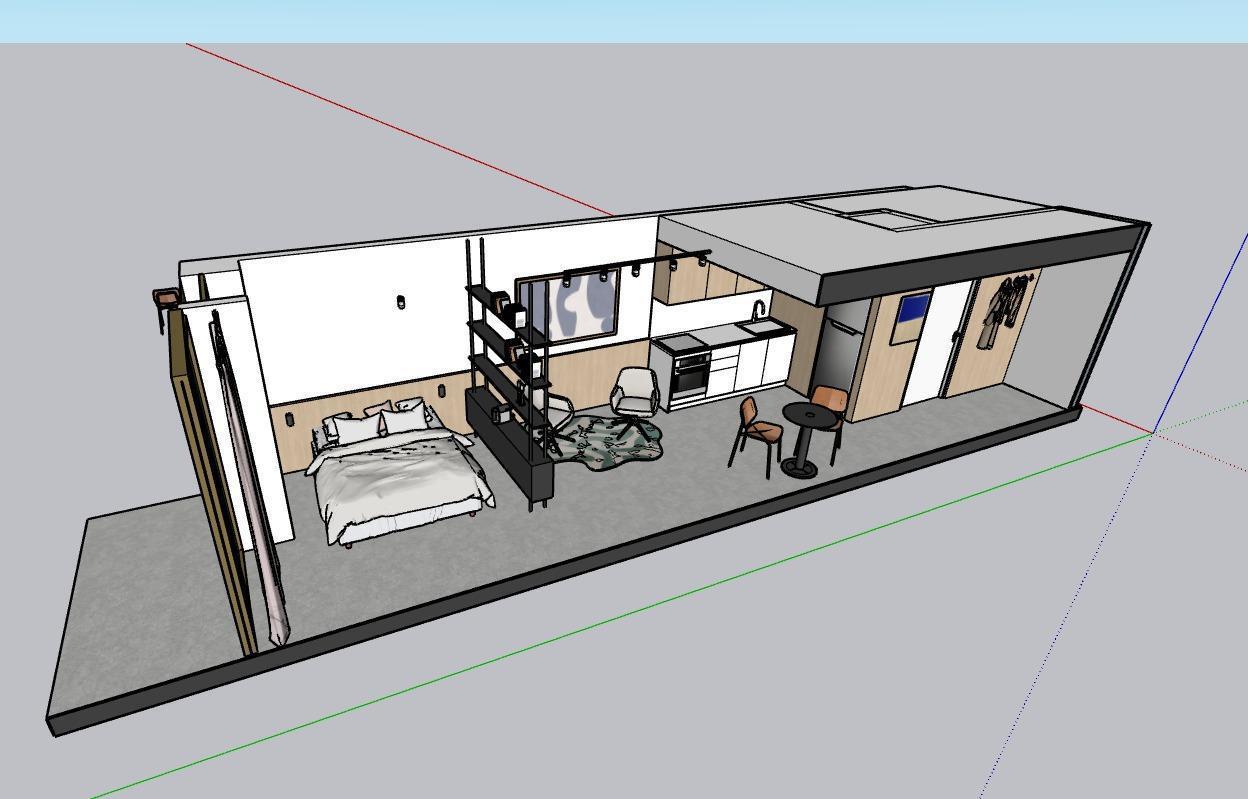 Foto de Monoambiente con Balcon en 5to piso - En Venta - Acros Juramento, imagen 5