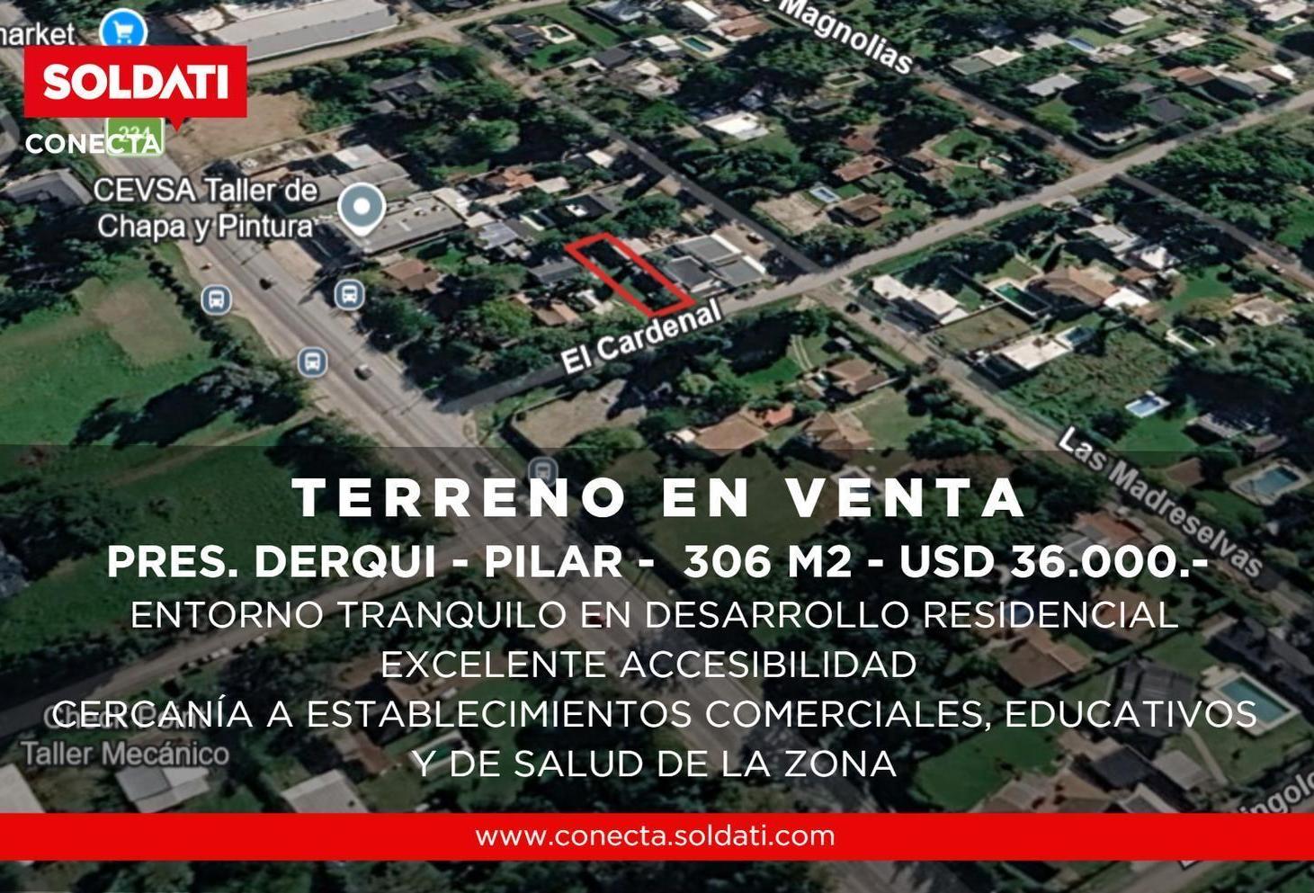 Foto de Terreno de 306m2 en Venta cercano a comercios, colegios, barrios, imagen 2