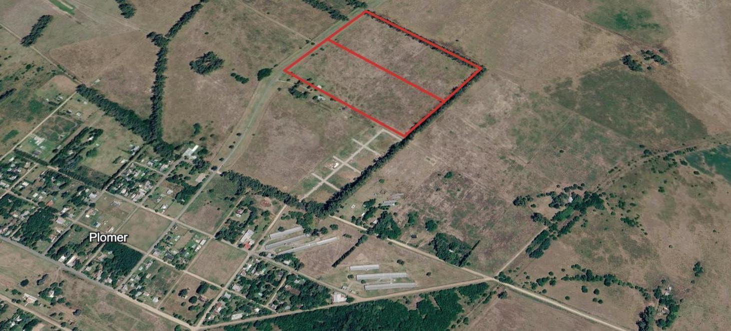 Venta de 2 Parcelas contiguas de 17,85 has. totales en Plomer, General Las Heras
