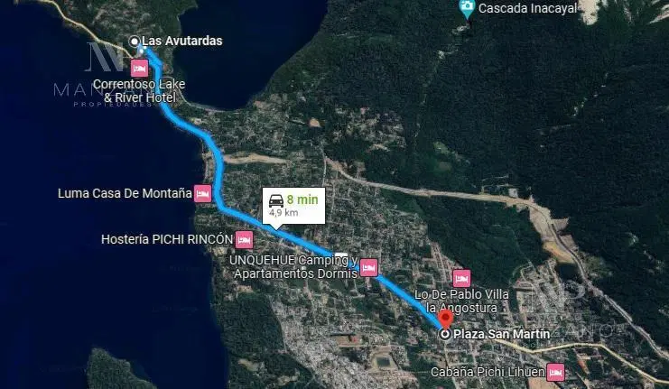 Venta Terreno 455 m2 con Vista al Lago Nahuel Huapi - Villa Correntoso 1