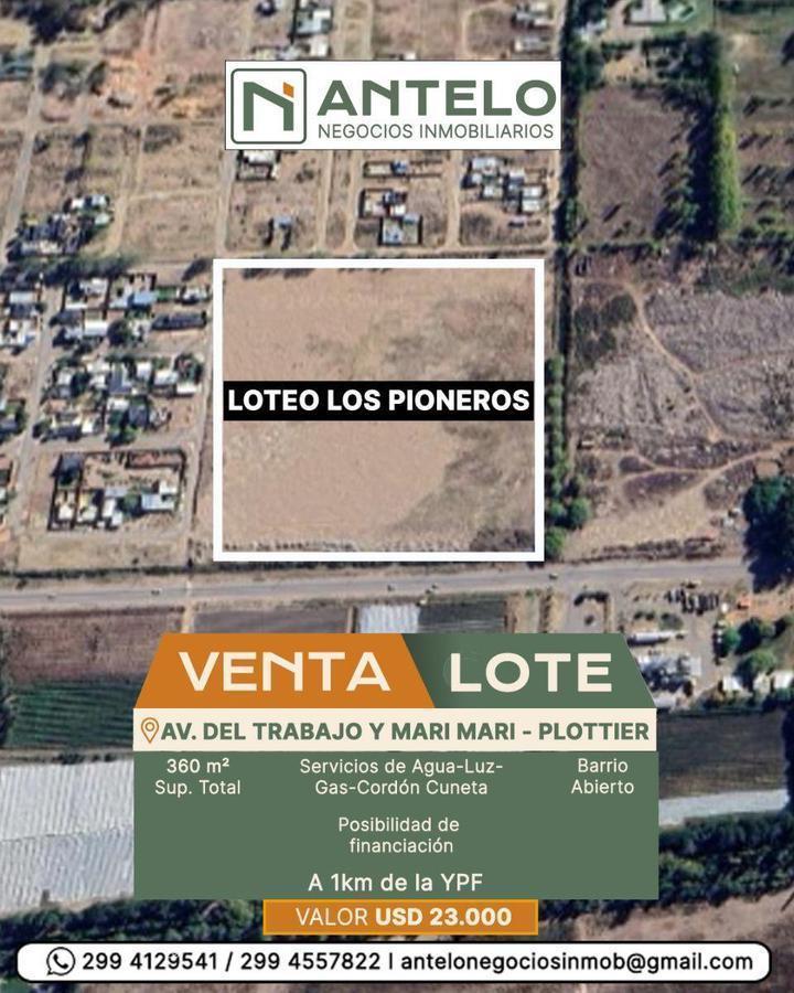 Foto de Loteo en Plottier - Av. de trabajo y Mari Mari - Terrenos desde, imagen 5