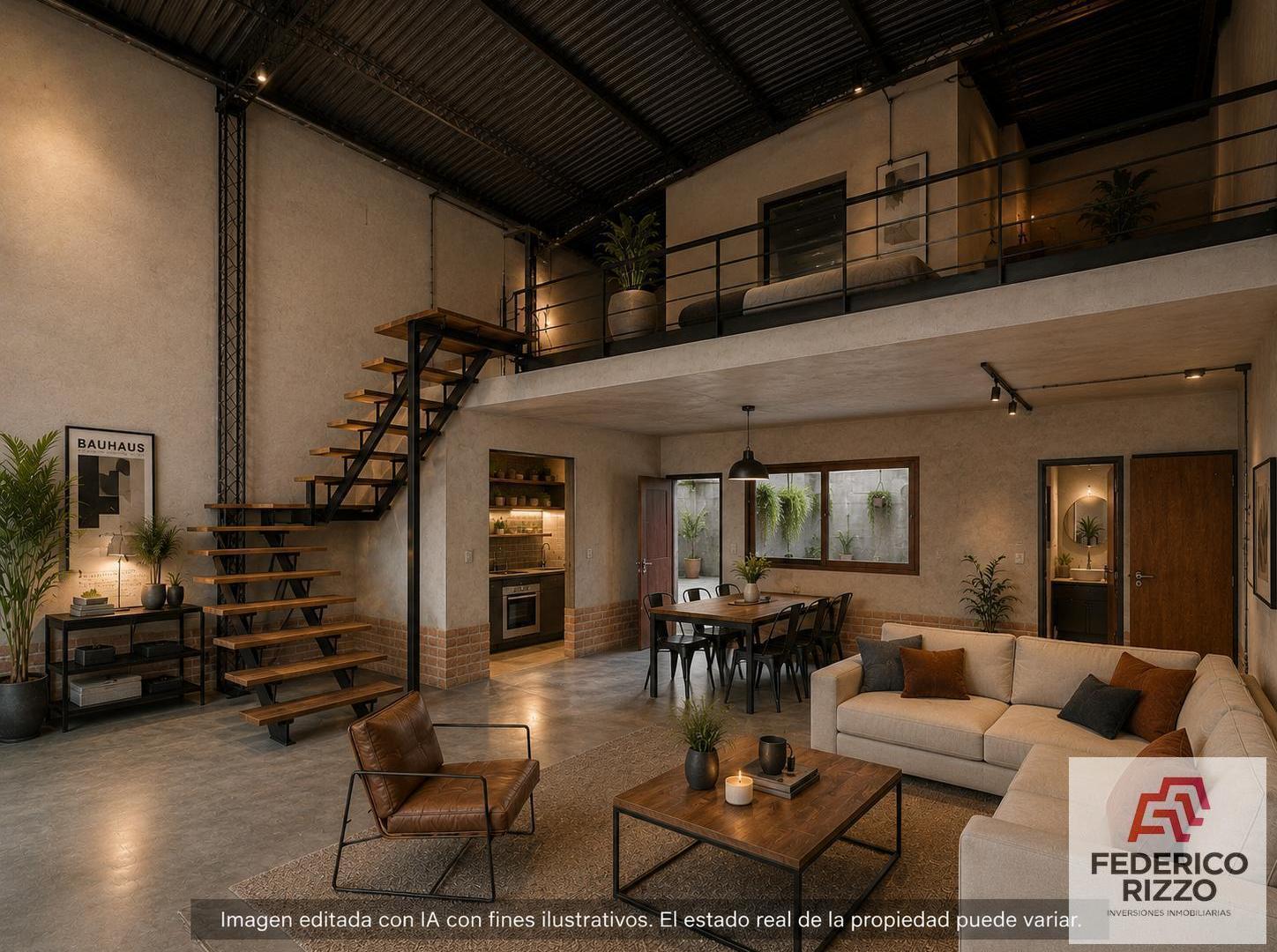 Foto de PH UNICO en VENTA en CENTRO! 86mts + escritura + estilo LOFT, imagen 2