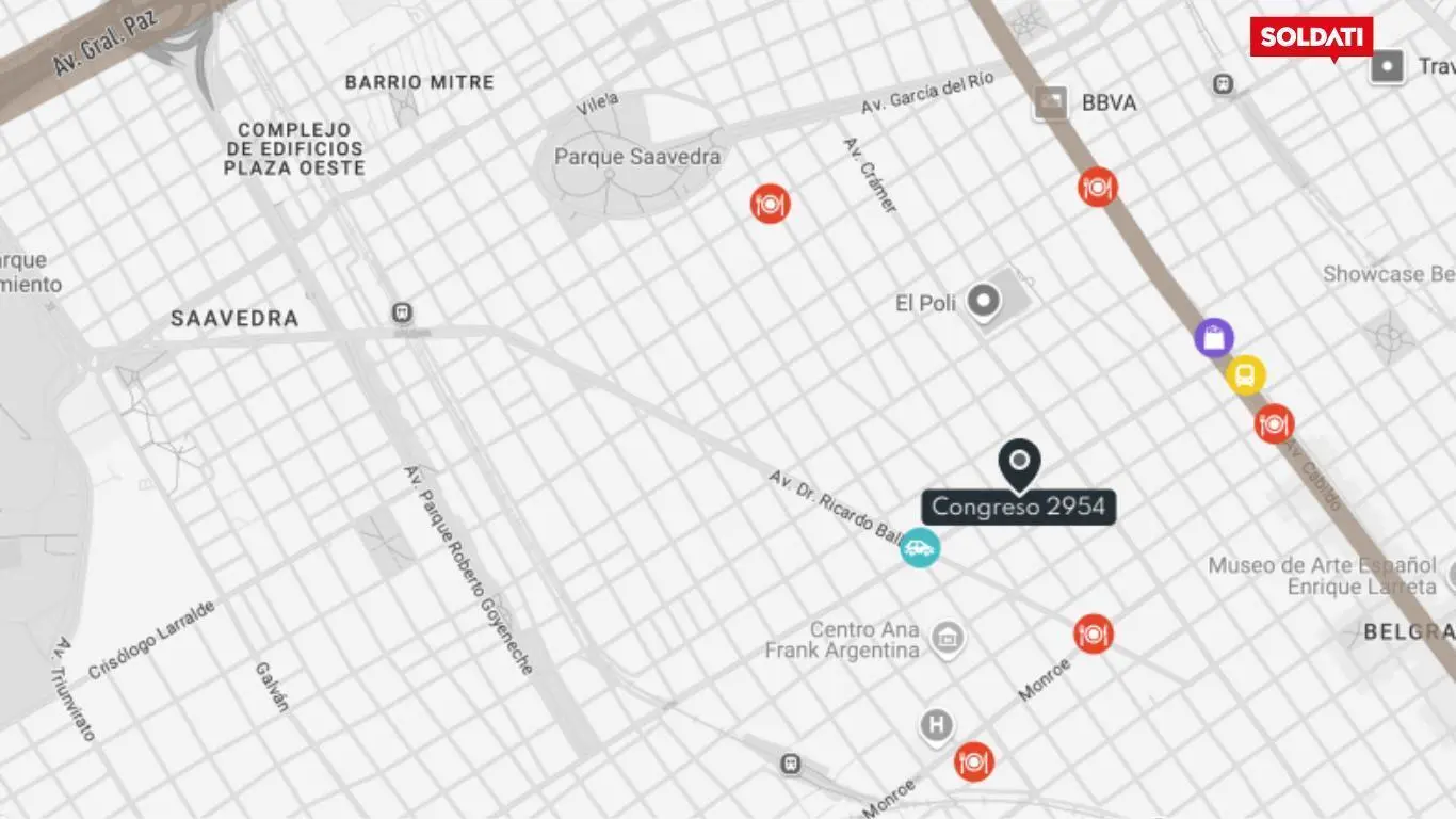 Unidad dos ambientes al frente con balcón a la venta- Belgrano 3