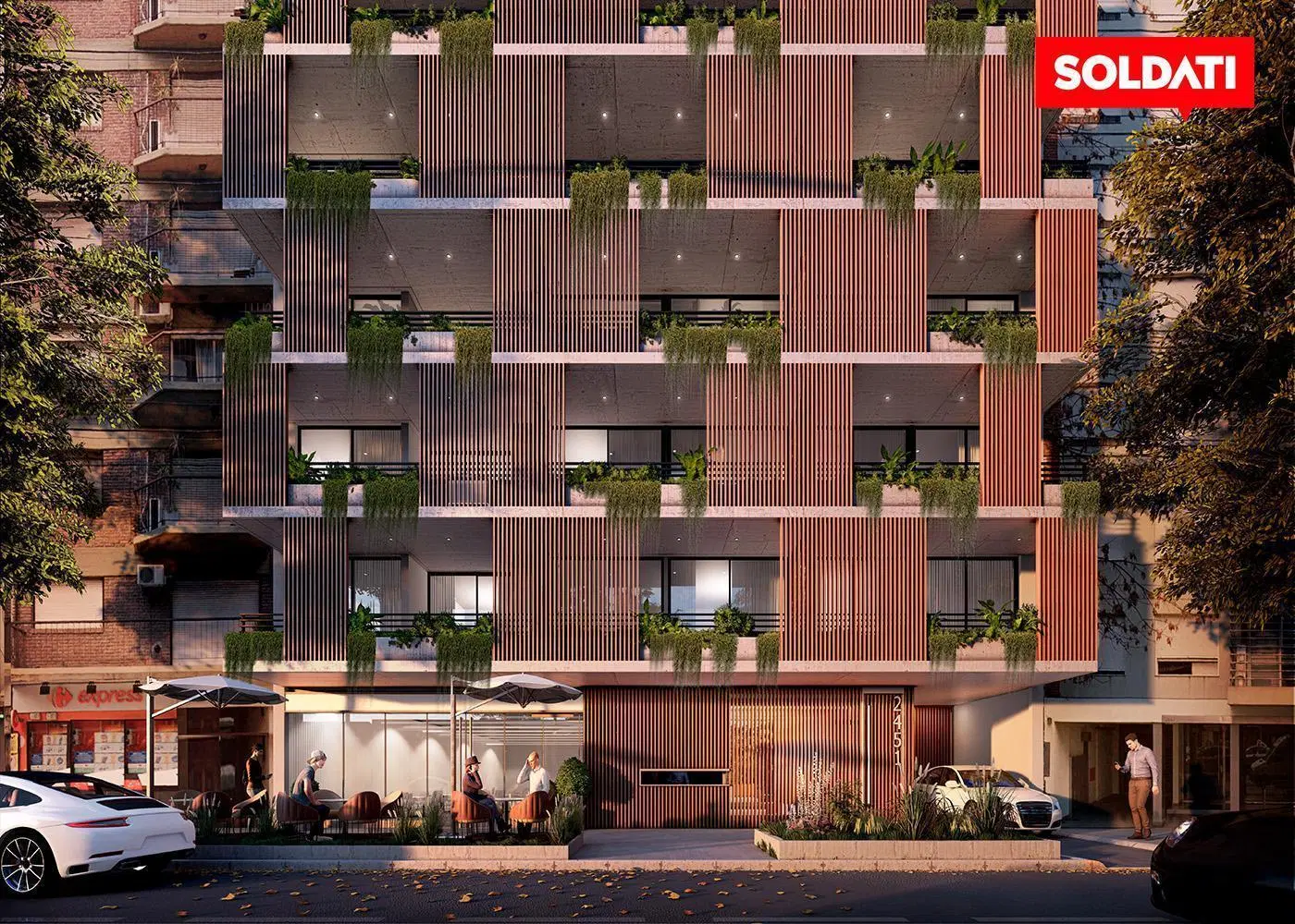 CINCO - Departamento 2 ambientes al frente en venta - Belgrano 2