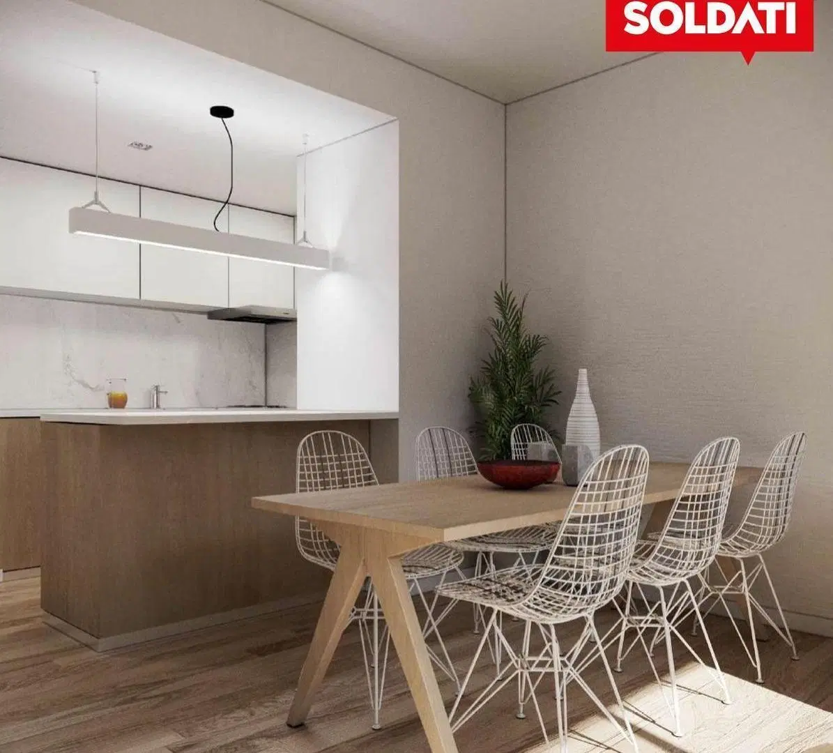 Departamento dos ambientes con patio en Belgrano R 2