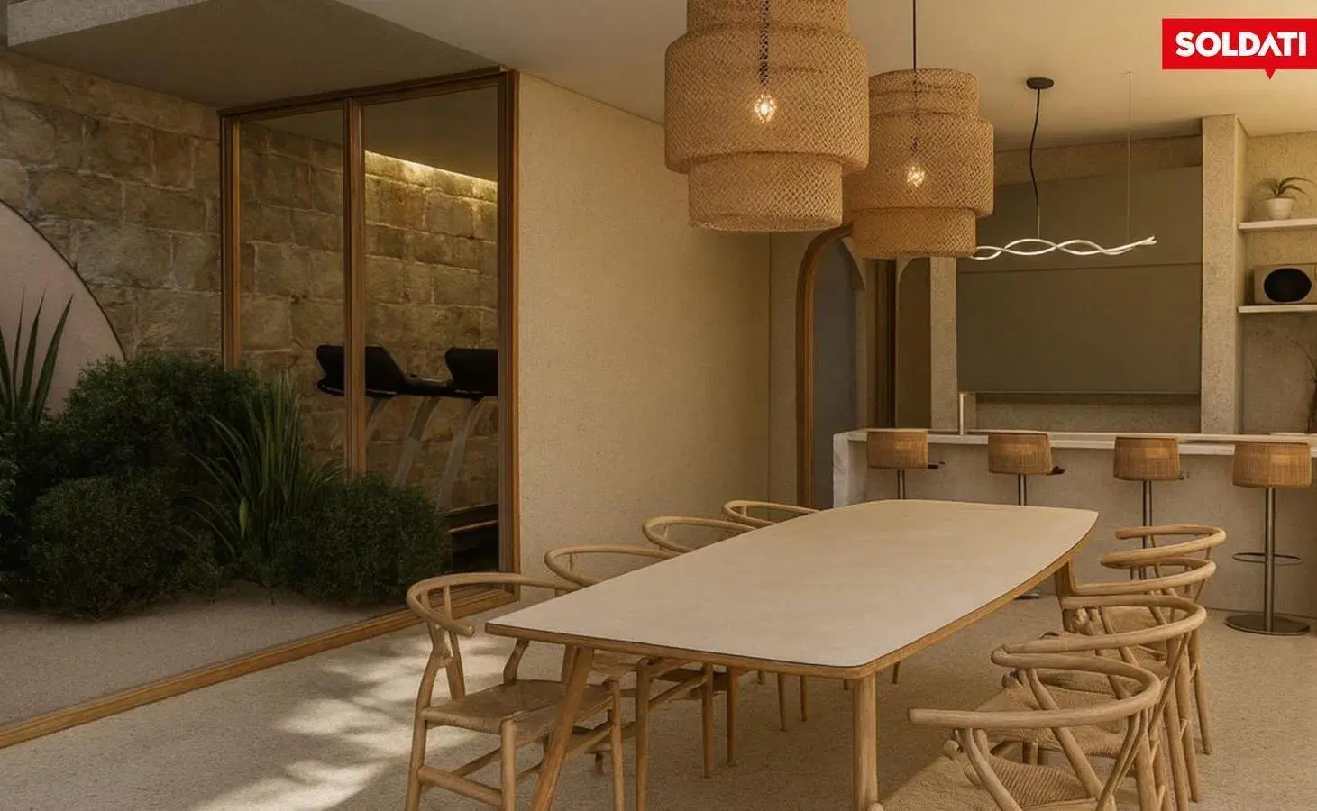 En venta unidad de 3 ambientes con balcón en Cañitas. 5