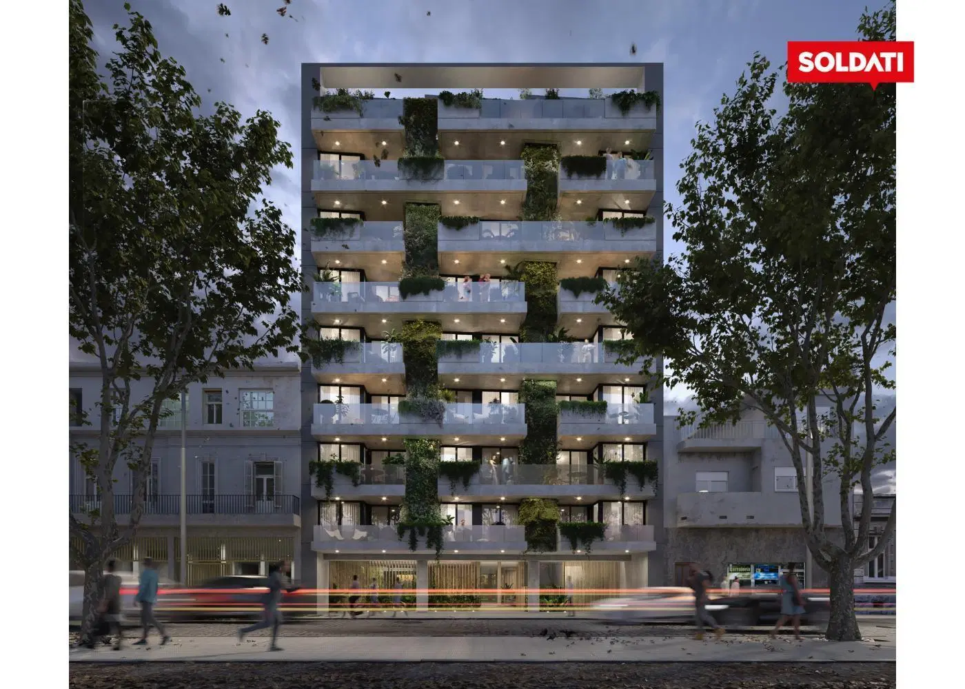 Departamento 3 ambientes al contrafrente - Colegiales 8