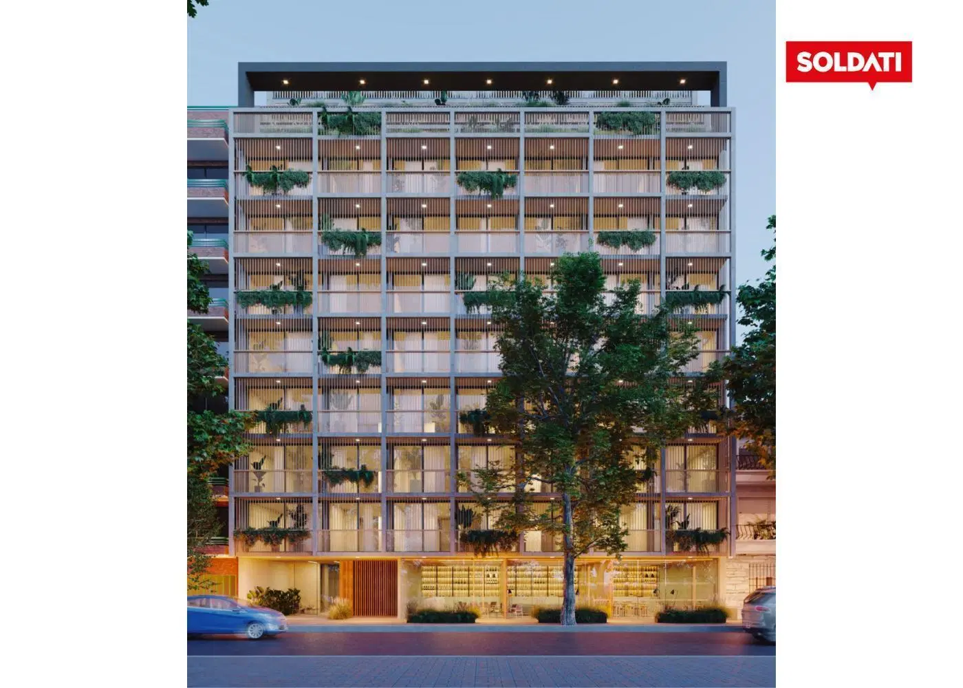 Departamento monoambiente al frente en venta - Belgrano 3