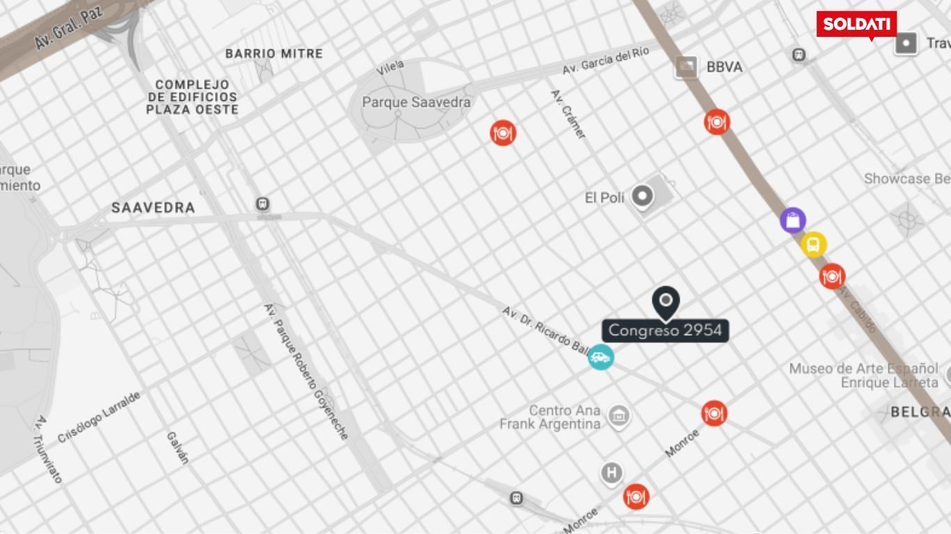 Foto de Monoambiente al contrafrente con balcón a la venta- Belgrano, imagen 2