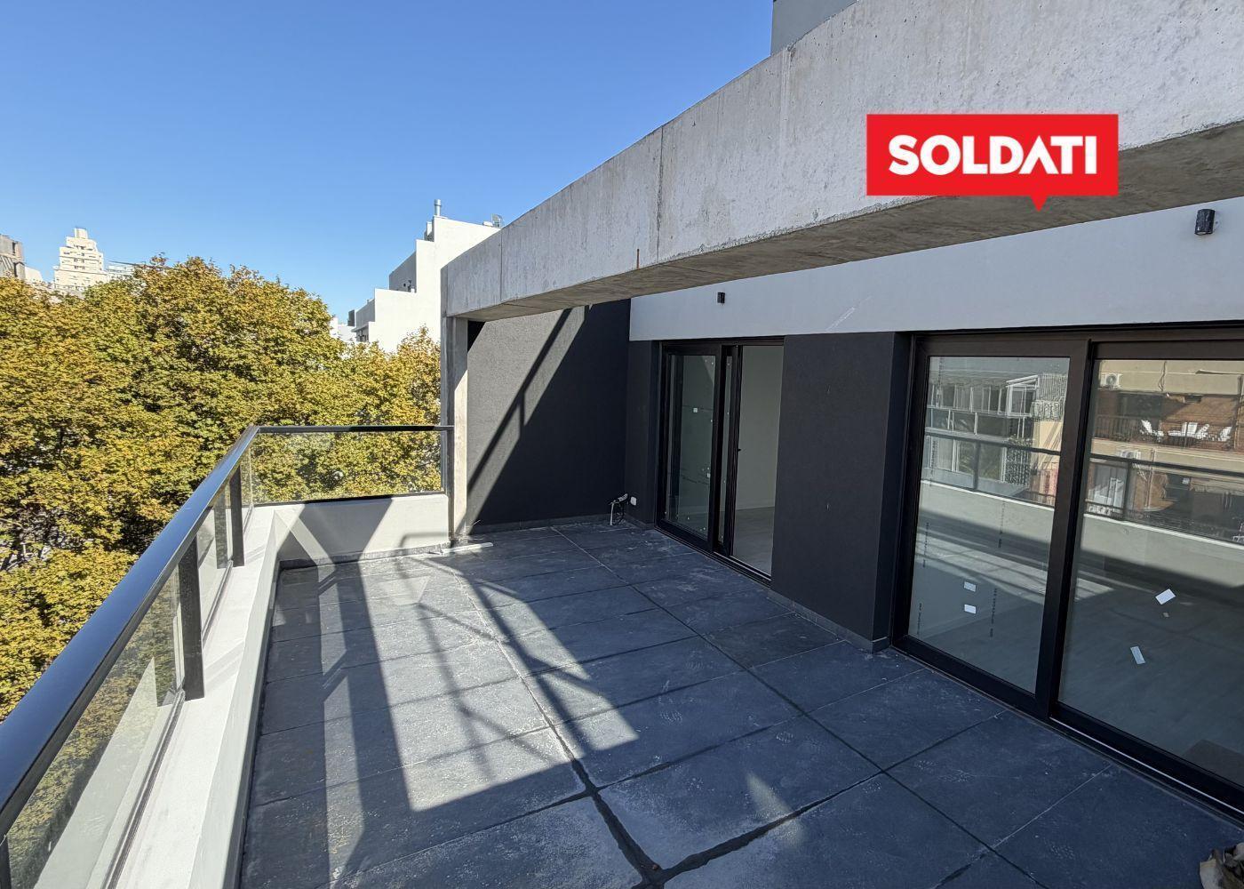 Foto de Departamento de dos ambientes con terraza y cochera a la venta en, imagen 1