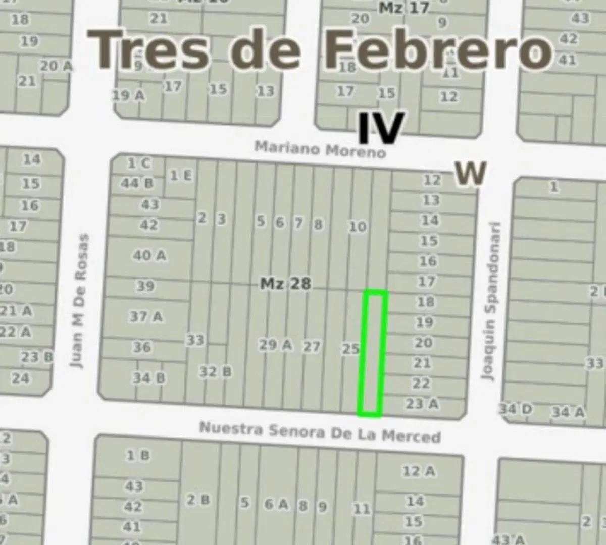 VENTA LOTE 400 MTS. IDEAL INVERSOR. Zona RMI2. 2