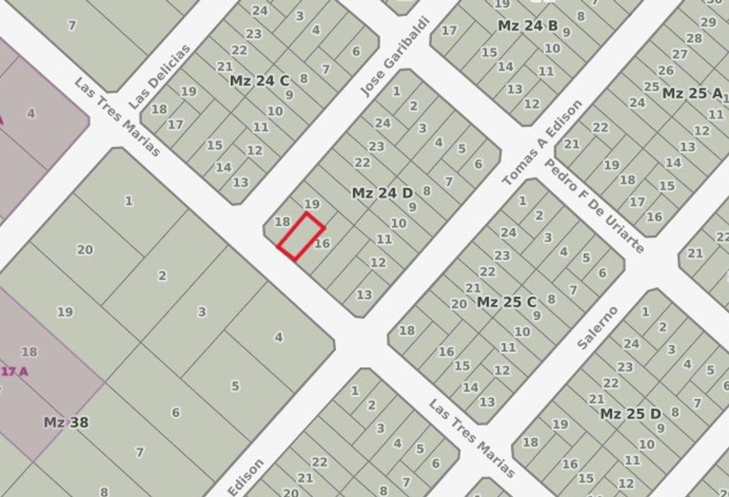 Foto de LOTE EN VENTA SAN MIGUEL 211 M² LAS TRES MARÍAS, imagen 2