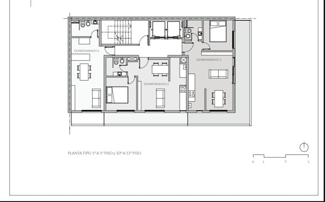 Foto de Fideicomiso en Av. Francia al 1540 (departamentos 1 dormitorio), imagen 2