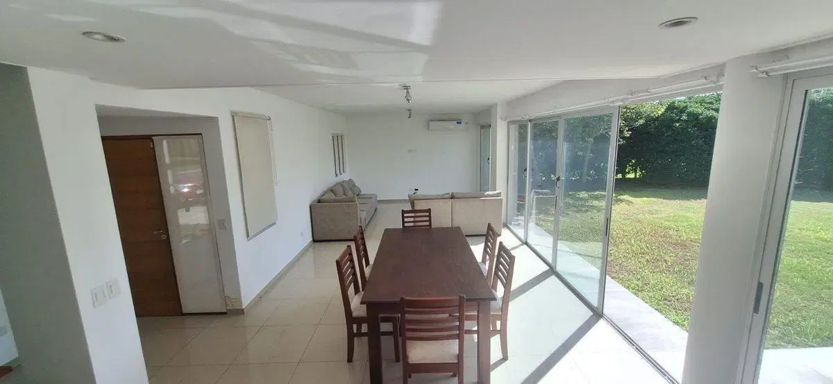 CASA 3 DORM EN ALQUIL JARDIN PILETA MUELLE AL AGUA 4