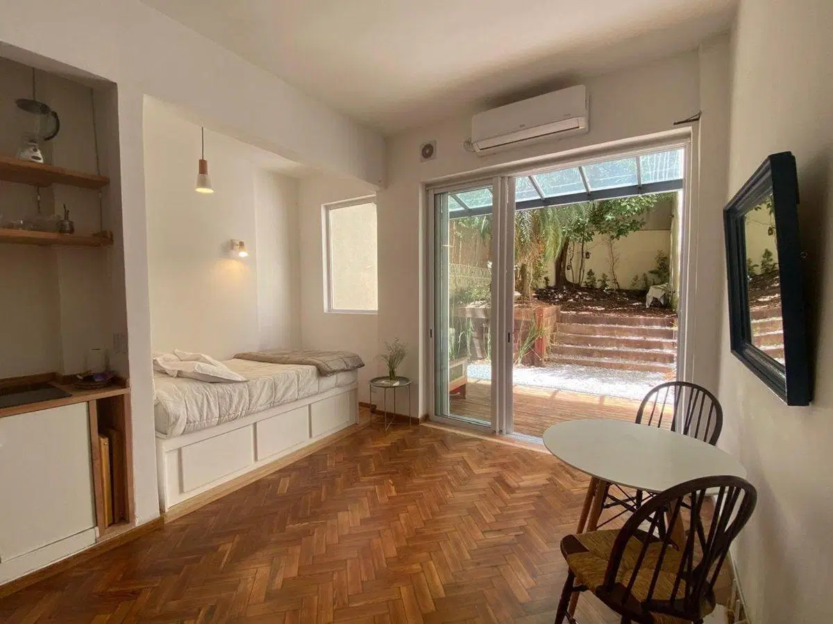 Departamento Venta Monoambiente c/jardin Recoleta 4