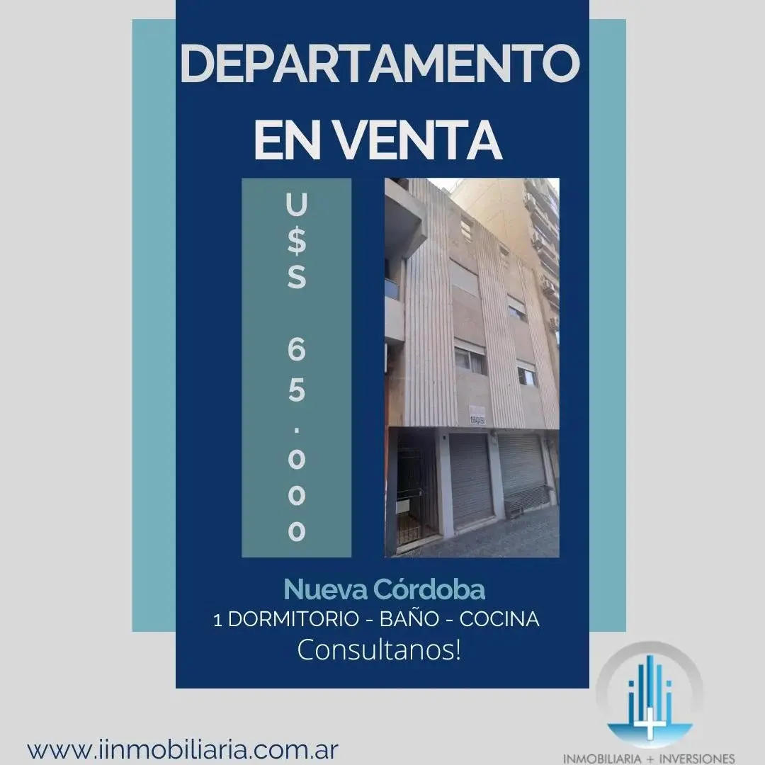 Departamento de un dormitorio en B° Nueva Córdoba 4
