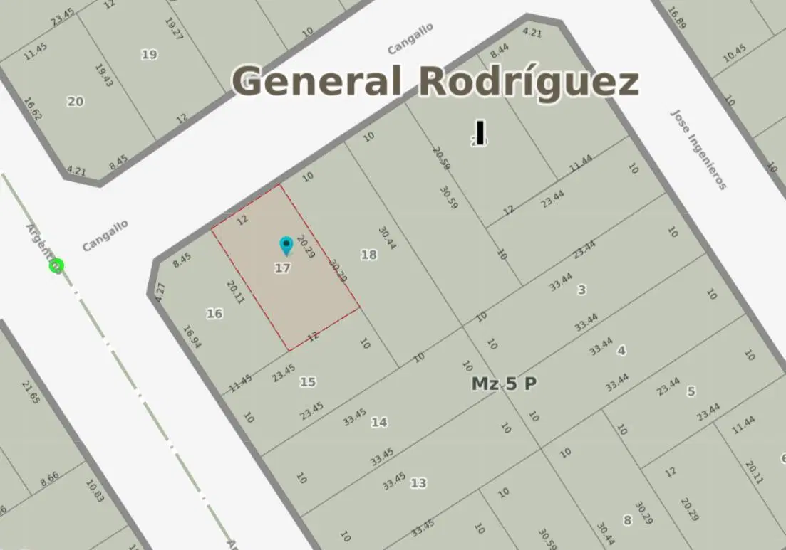 Terrenos en venta en General Rodríguez 2