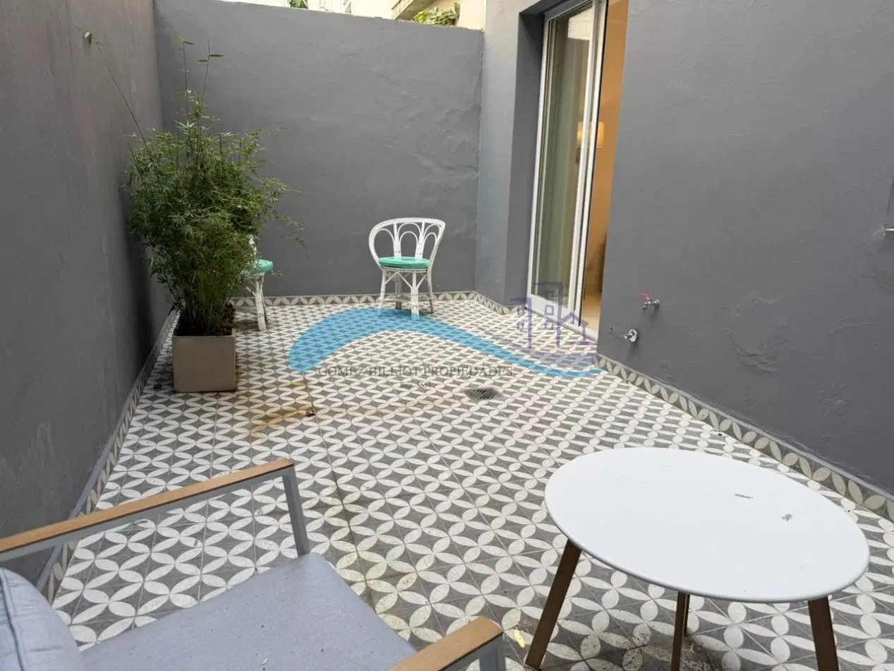 Deparmaneto 3 ambientes con 2 patios 5