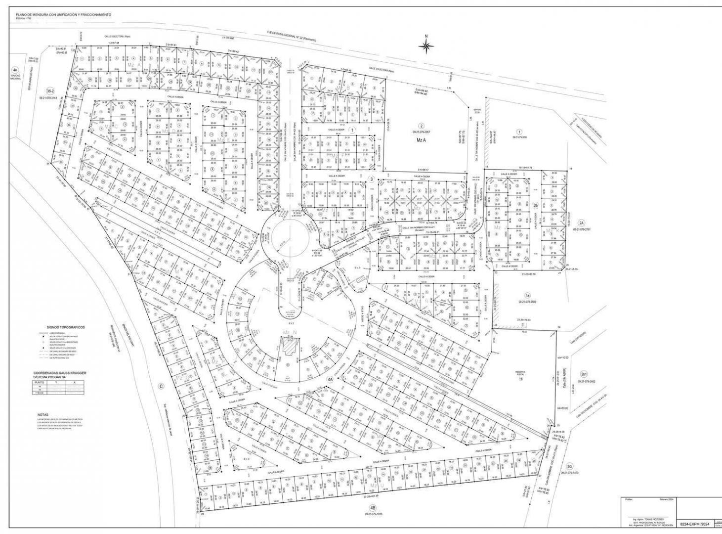 Lotes en Zona de Fincas con Costa de Río y Servicios Subterráneos La Reserva Barrio Botánico