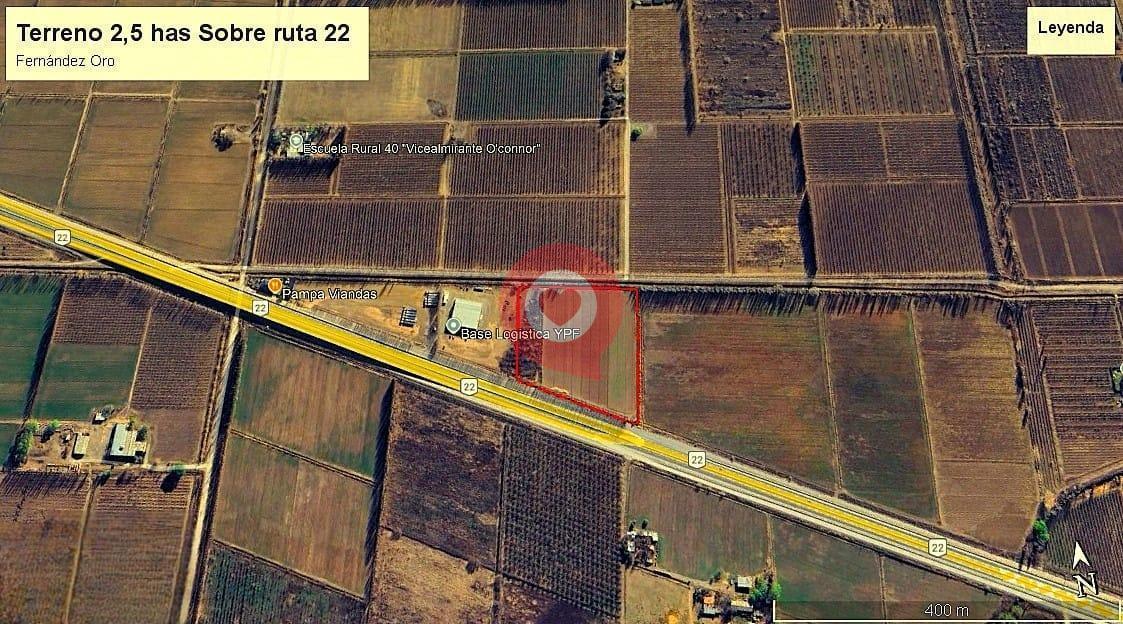 Foto de 2,5 HECTAREAS SOBRE RUTA 22- FERNANDEZ ORO, RIO NEGRO., imagen 4