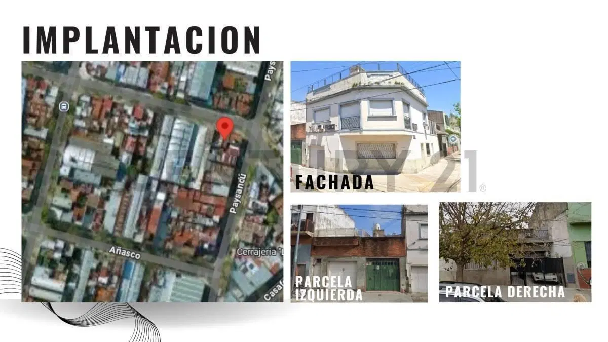 VENTA LOTE ESQUINA -  PATERNAL 4