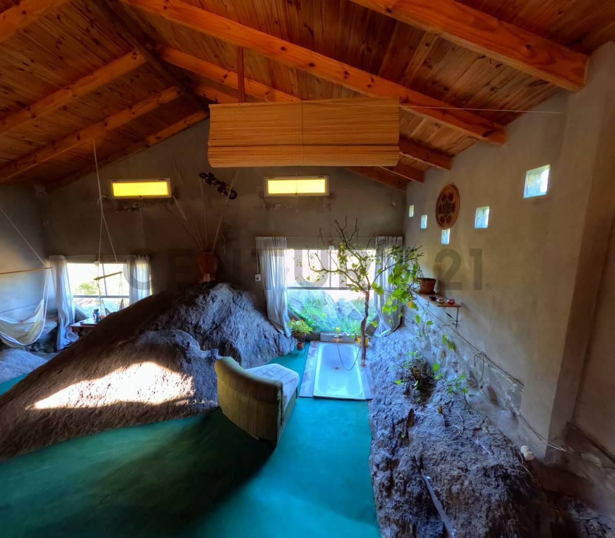 Cabaña de 2 ambientes, potencial turístico, Bio Arquitectura