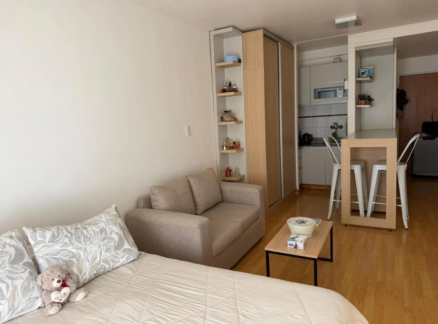 Monoambiente en alquiler - Palermo - Todo incluído 4