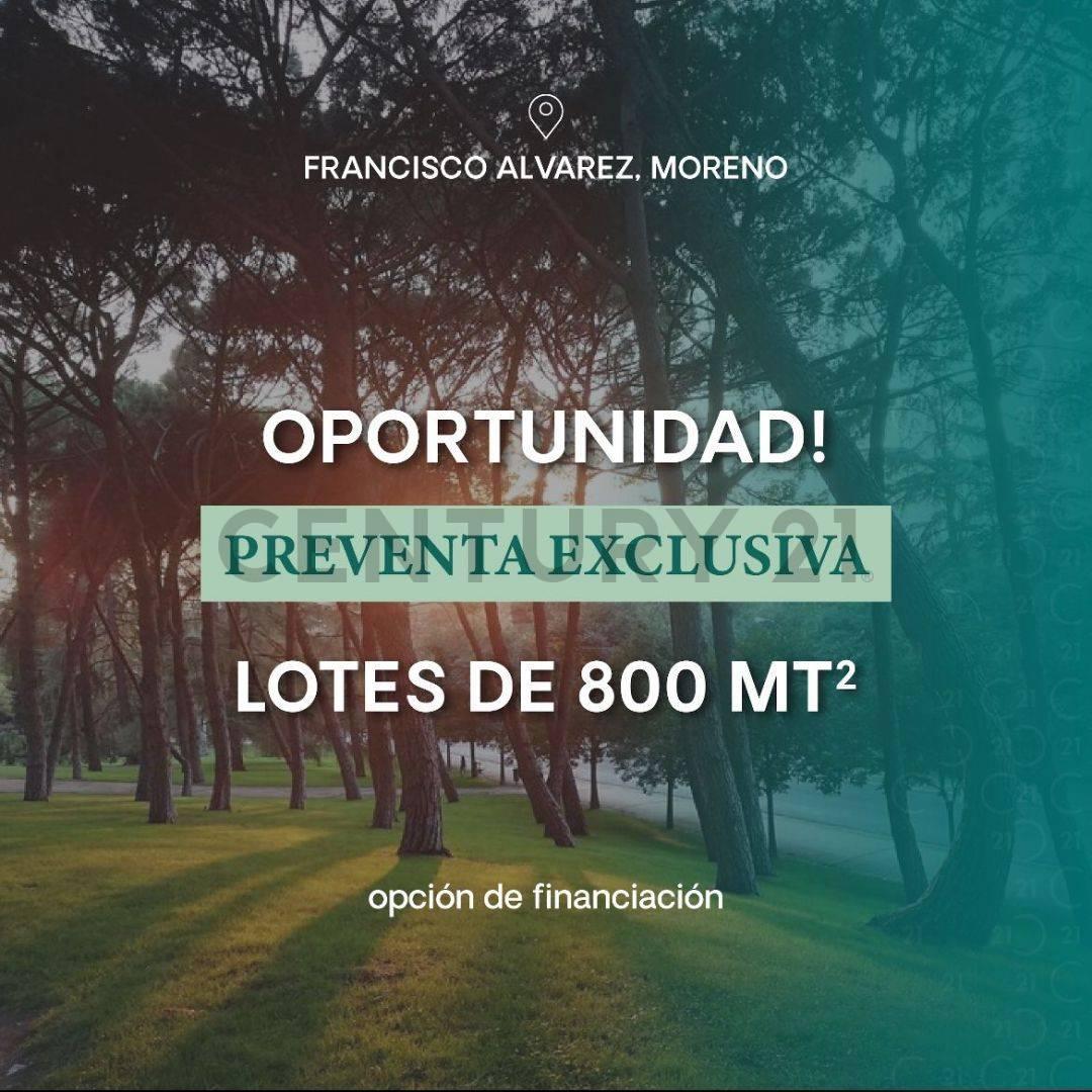 Preventa Exclusiva Barrio Cerrado Francisco Alvarez 800 m 4