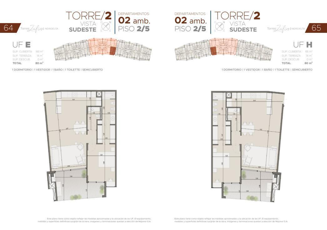 DEPARTAMENTO VENTA ZAFIRO NORDELTA TRES AMBIENTE FULL AMENITIES PISCINA GYM SUM PARRILLA PISO 2