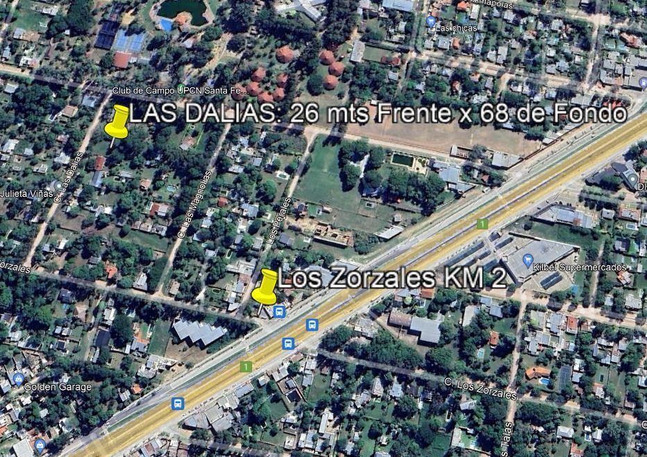 Terreno en Las Dalias 364 – Km 2 Ruta Uno Colastiné Norte – Santa Fe 2