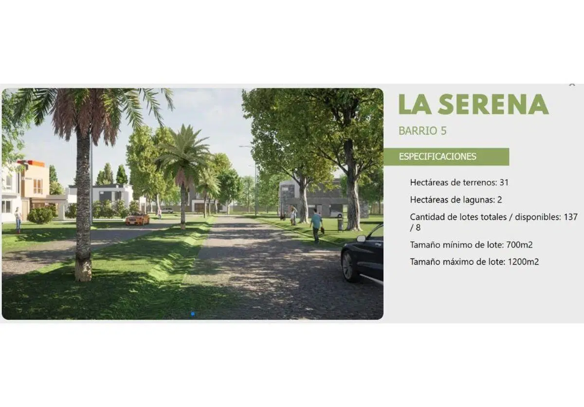 Terreno en Nuevos Aires Barrio Cerrado La Serena – Aut. SFE-Rosario – Santo Tomé 4