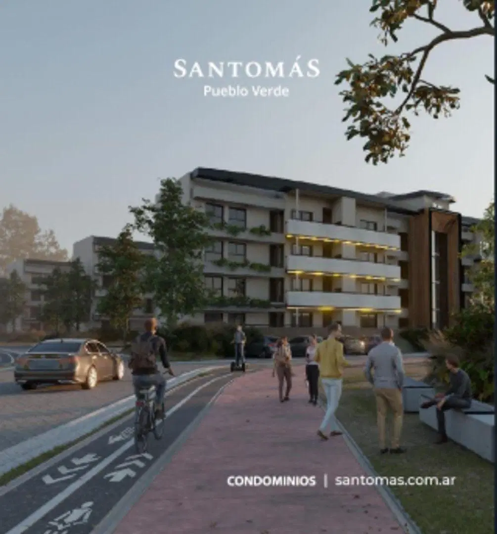 Santomás 2 Dormitorios con cochera. 2