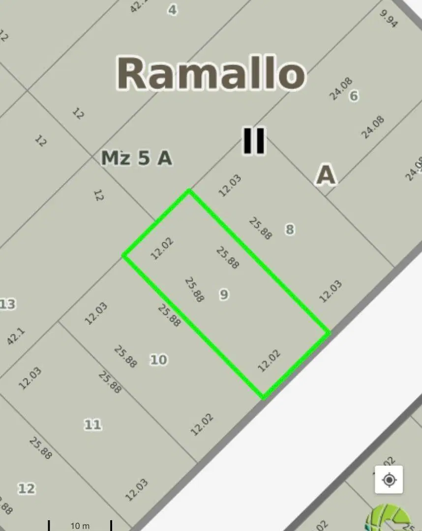 Lote en Ramallo (B° Ombu) 5