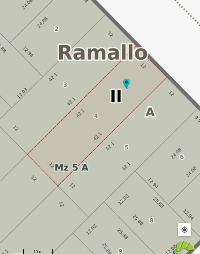 Lote amplio en Ramallo (B° Ombu) 4