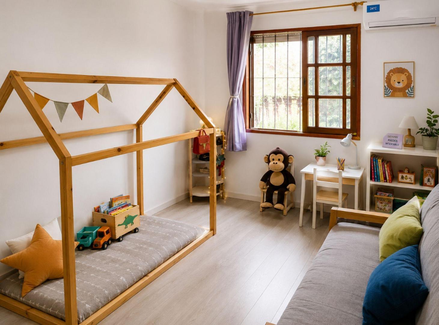 Casa tipo PH con parque, pileta y playroom