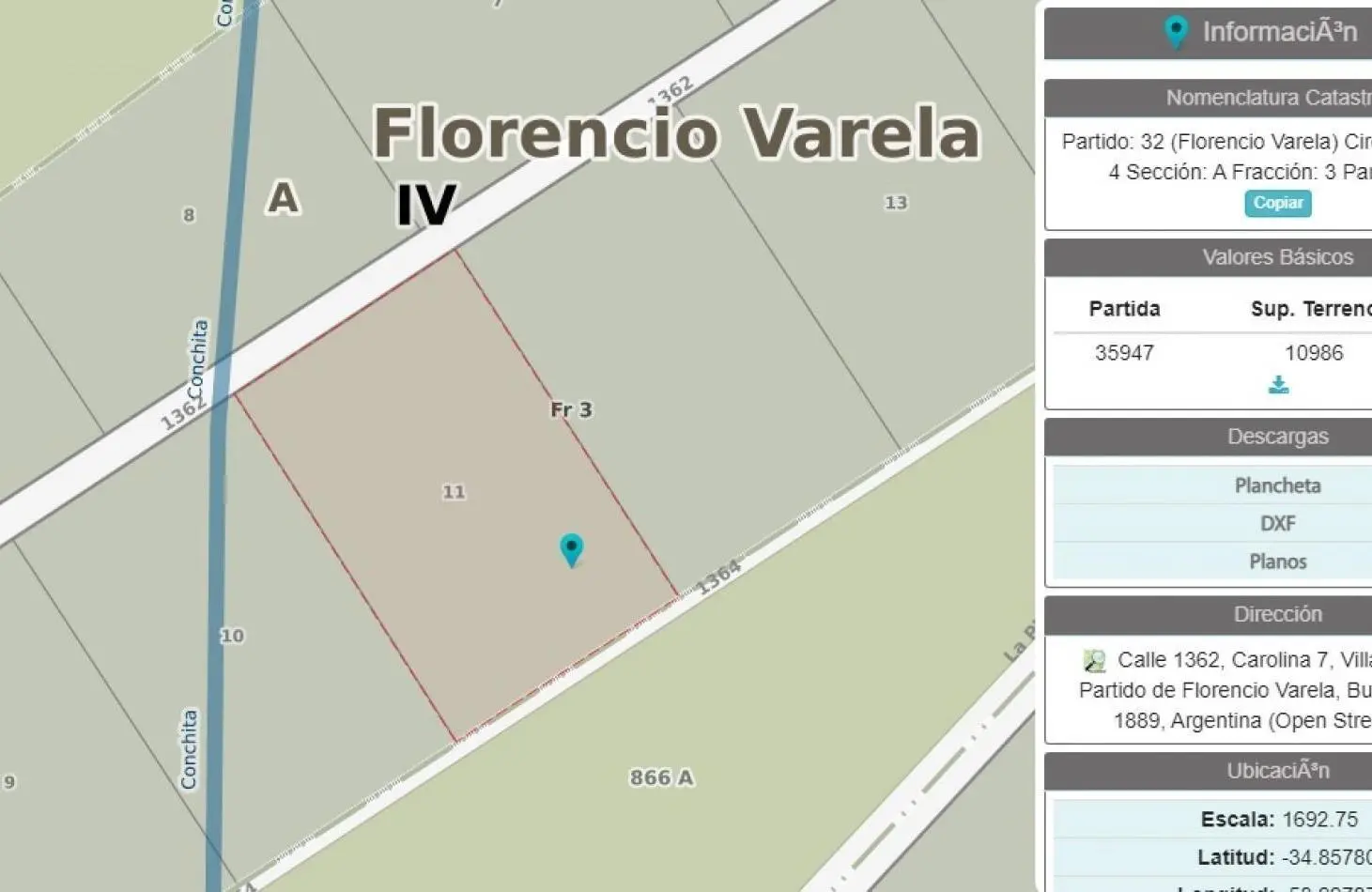 VENTA DE HECTAREA EN FLORENCIO VARELA 3