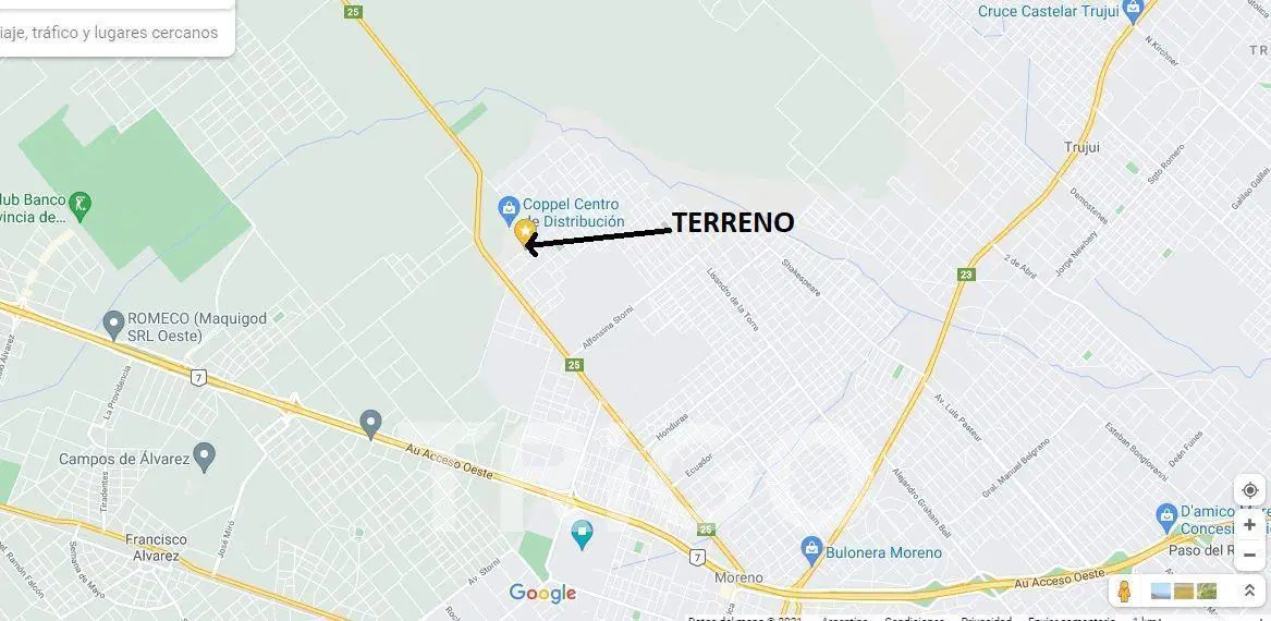 Terreno Industrial ideal Logística en VENTA en Moreno en Ruta 25 a metros del Acceso Oeste 4