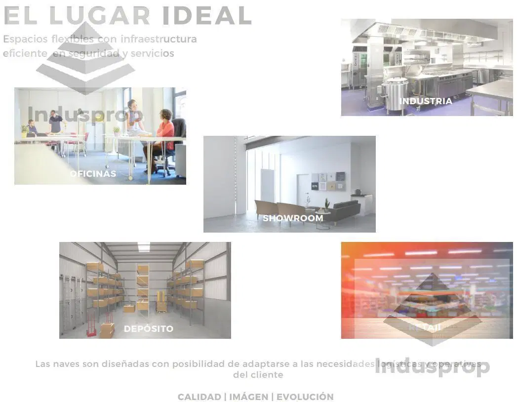 Depósito Galpón en alquiler y venta complejo cerrado con seguridad Polo Industrial Spegazzini 3