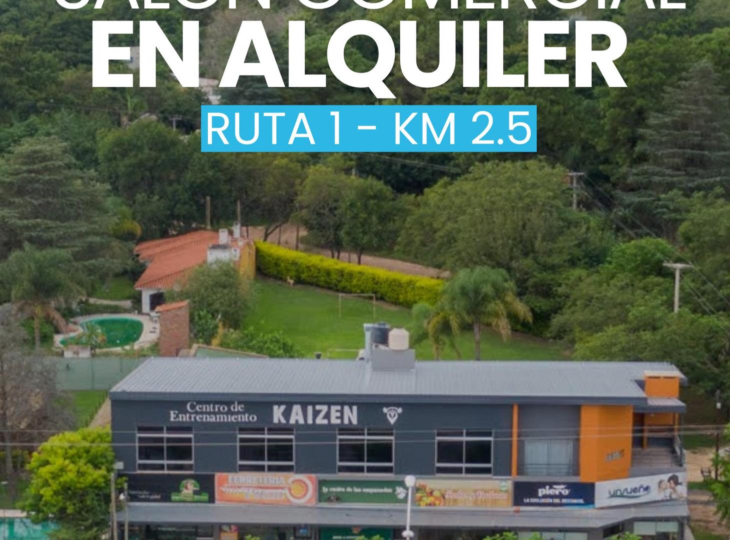 Foto de EXCLUSIVO SALON COMERCIAL EN ALQUILER SOBRE RUTA 1 – KM 2.5, imagen 4