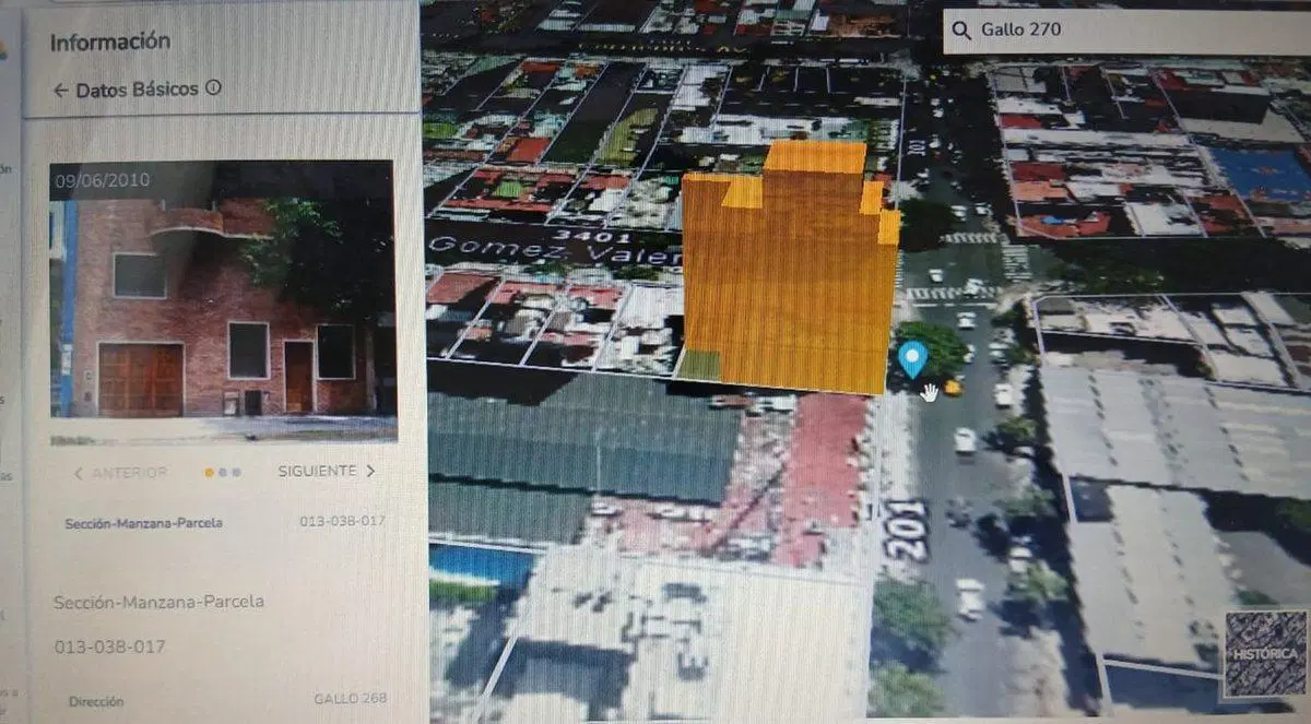 LOTE EN VENTA ALMAGRO DE 8.66 X 23.20 1 2