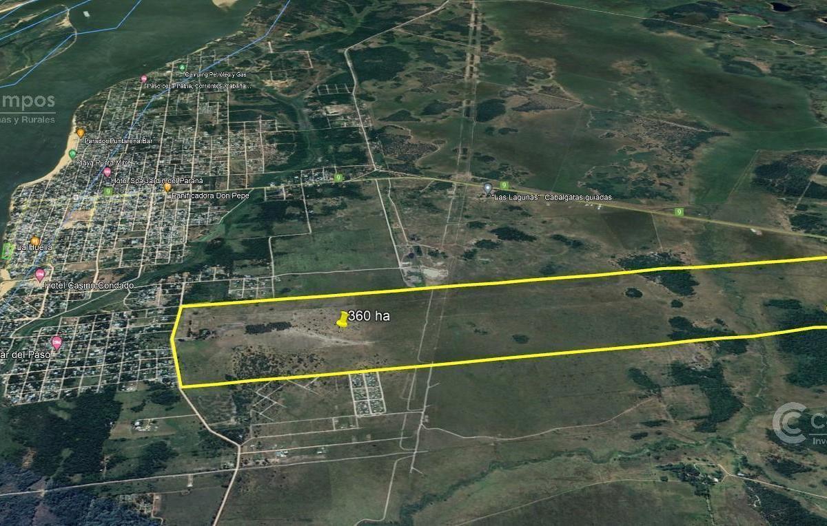 Campo de 360 Ha Pegadas a Paso de La Patria Ideal Loteo o Barrio Privado 2