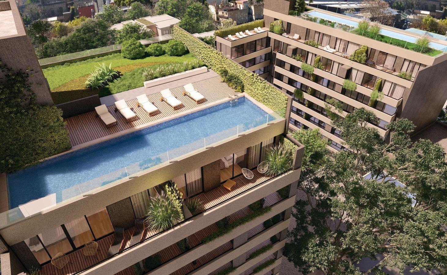 Departamento monoambiente en pozo en venta en Villa Crespo - En obra - Entrega 2027