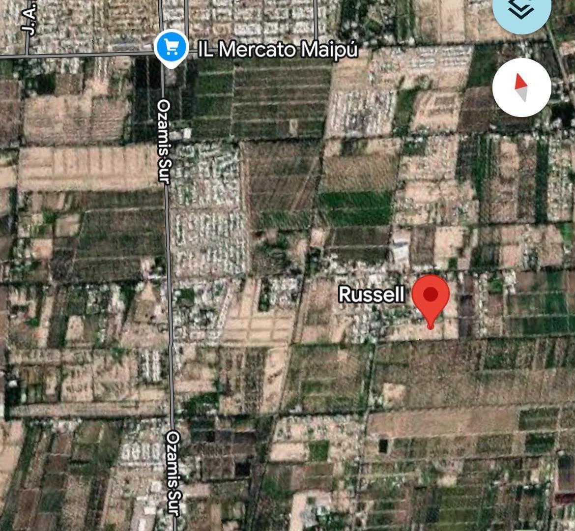 Foto de Lote esquina en venta en Rusell Maipu en barrio abierto, imagen 1
