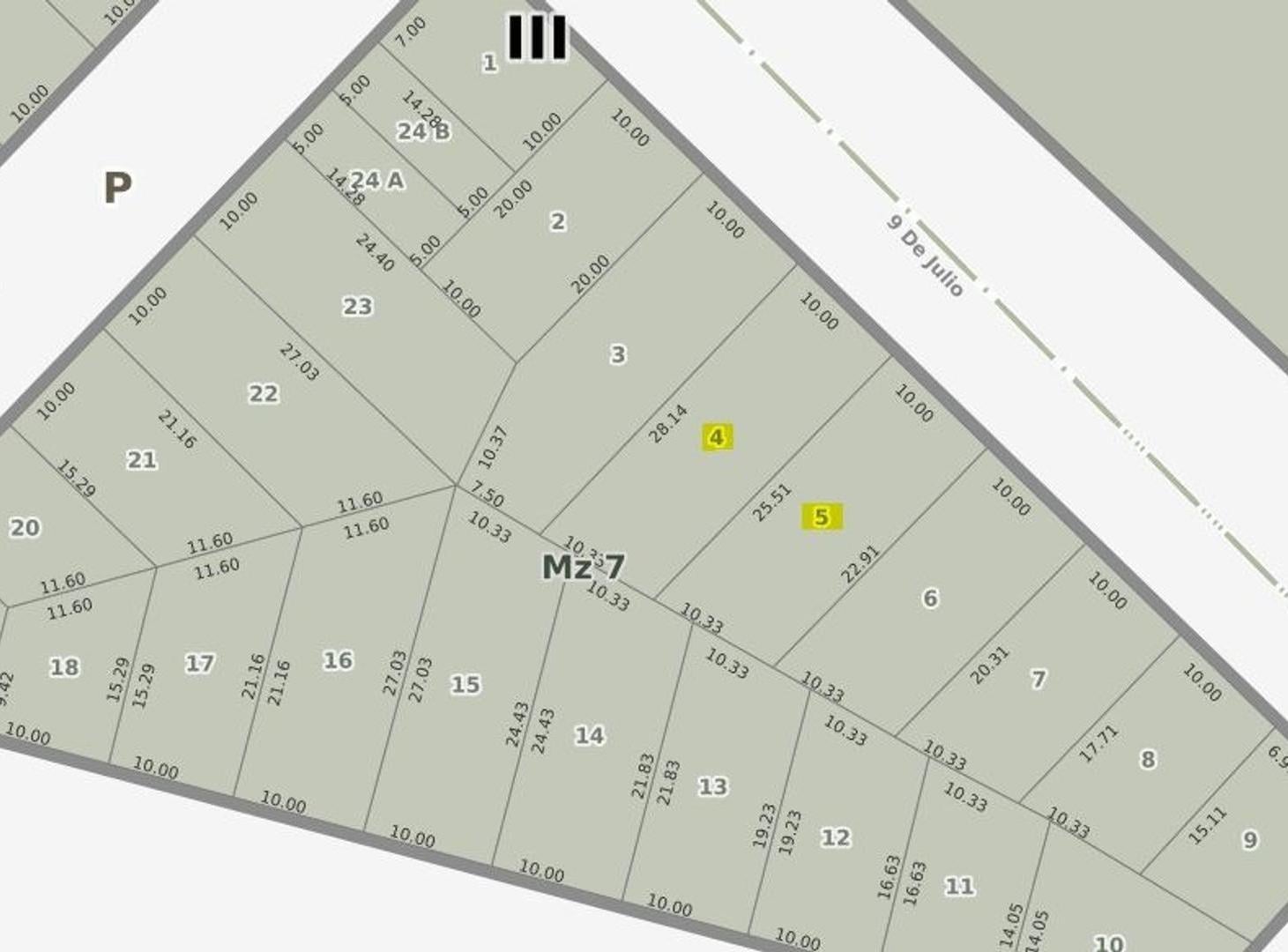 Foto de VILLA BALLESTER 2 LOTES, 10x24 Y 10x27m -9 DE JULIO Y RUTA 8, imagen 1