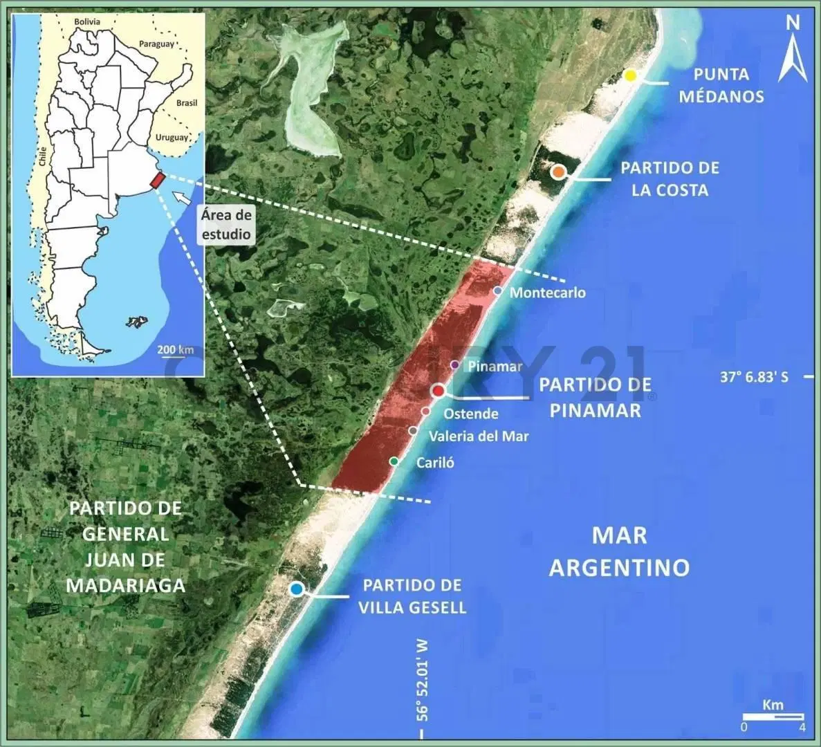 Lote en Pinamar Norte Frontera en Venta 5