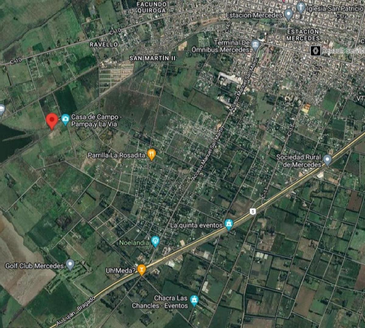 Terreno de 2 Hectáreas en Calle 156 y 4 (Entre Las Vías) 2