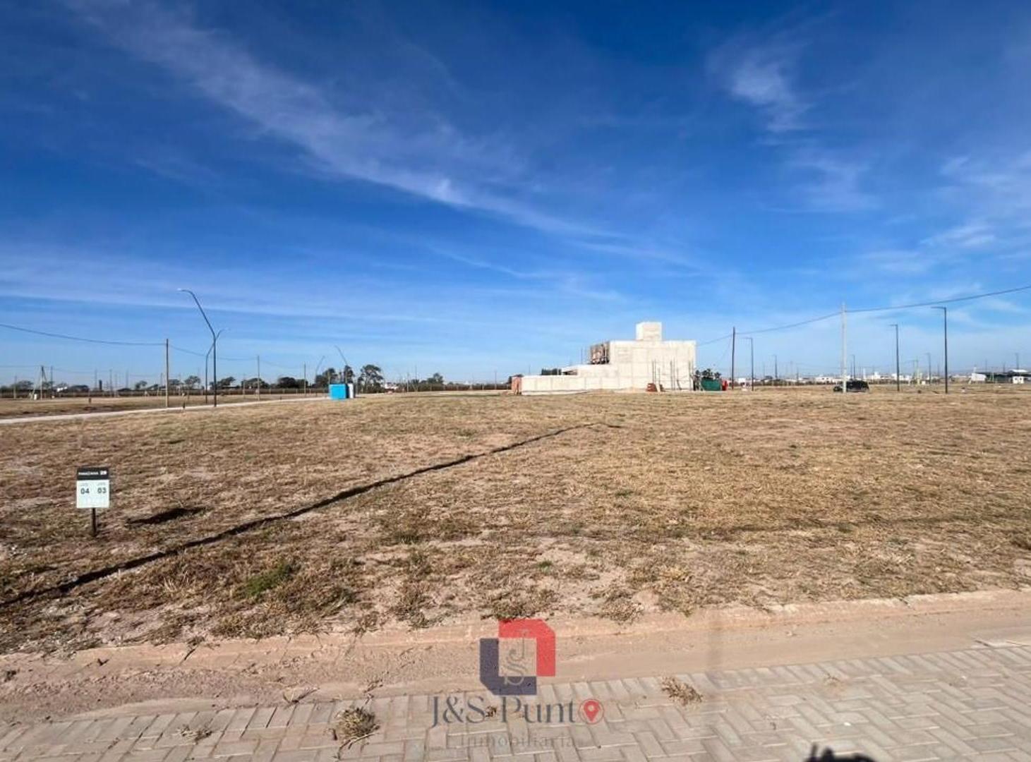 Lote en Abras de Manantiales