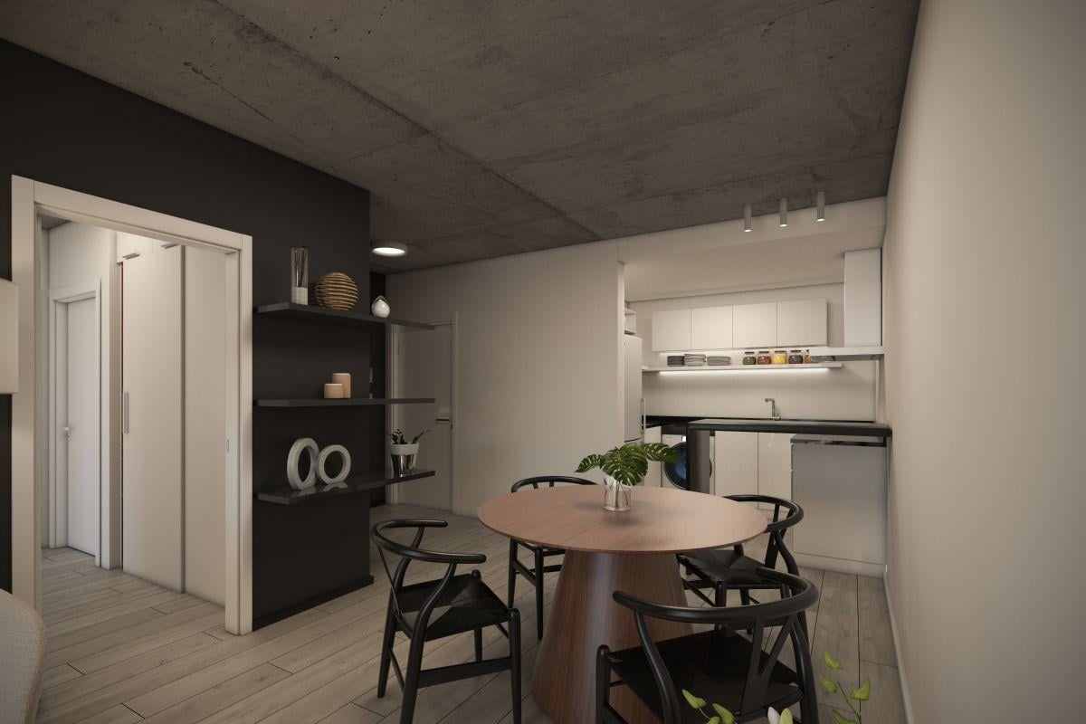 Venta departamento 2 ambientes en Villa Urquiza a estrenar con terraza propia