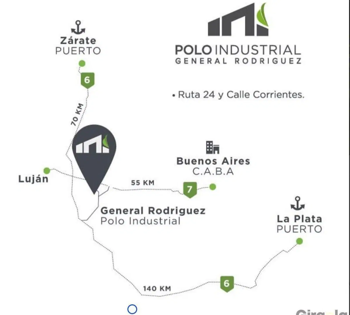 Venta Lote Industrial en General Rodriguez 5